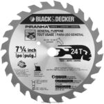инструменти бг BLACK+DECKER 7-1/4 насипно острие за трион piranha 24t V8R6ZD666 - Image 2