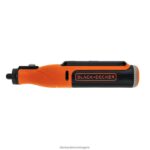 инструменти бг BLACK+DECKER 8v max акумулаторен ротационен инструмент с комплект аксесоари от 35 части V8R6ZD678 - Image 4
