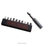инструменти бг BLACK+DECKER 8v max акумулаторна бормашина 43 бр. комплект проекти за домашен декор V8R6ZD557 - Image 11