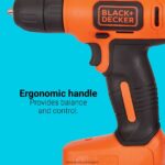 инструменти бг BLACK+DECKER 8v max акумулаторна бормашина 43 бр. комплект проекти за домашен декор V8R6ZD557 - Image 8