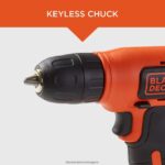 инструменти бг BLACK+DECKER 8v max акумулаторна бормашина 43 бр. комплект проекти за домашен декор V8R6ZD557 - Image 9