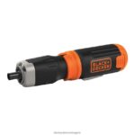 инструменти бг BLACK+DECKER акумулаторен винтоверт с батерии aa и 5 накрайника за закрепване V8R6ZD563 - Image 2