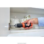 инструменти бг BLACK+DECKER акумулаторен винтоверт с батерии aa и 5 накрайника за закрепване V8R6ZD563 - Image 4