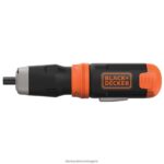 инструменти бг BLACK+DECKER акумулаторен винтоверт с батерии aa и 5 накрайника за закрепване V8R6ZD563 - Image 7