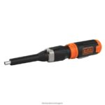 инструменти бг BLACK+DECKER акумулаторен винтоверт с батерии aa и 5 накрайника за закрепване V8R6ZD563 - Image 8