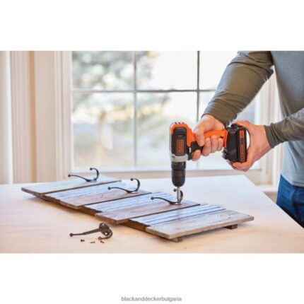 инструменти бг BLACK+DECKER Бормашина 20v max с домашен комплект инструменти 66 части V8R6ZD550