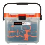 инструменти бг BLACK+DECKER Бормашина 20v max с домашен комплект инструменти 66 части V8R6ZD550 - Image 6