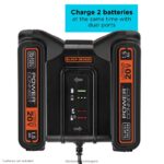инструменти бг BLACK+DECKER двойно зарядно устройство - само инструмент V8R6ZD725 - Image 3