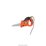 инструменти бг BLACK+DECKER електрически ръчен трион с чанта за съхранение 3,4-ам V8R6ZD669 - Image 11