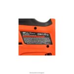 инструменти бг BLACK+DECKER електрически ръчен трион с чанта за съхранение 3,4-ам V8R6ZD669 - Image 4