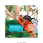 инструменти бг BLACK+DECKER електрически ръчен трион с чанта за съхранение 3,4-ам V8R6ZD669 - Image 8