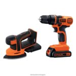 инструменти бг BLACK+DECKER Комбиниран комплект за безжична бормашина/задвижваща мишка с макс. захранване 20v V8R6ZD543 - Image 2