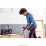 инструменти бг BLACK+DECKER Комбиниран комплект електрически инструменти с матрична бормашина 20v Комплект от 6 инструмента Комплект безжични инструменти V8R6ZD527 - Image 14