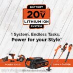 инструменти бг BLACK+DECKER Комбиниран комплект безжична бормашина 20v max powerconnect 4 инструмента V8R6ZD545 - Image 16