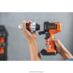 инструменти бг BLACK+DECKER Комбиниран комплект електрически инструменти с матрична бормашина 20v Комплект от 6 инструмента Комплект безжични инструменти V8R6ZD527 - Image 18