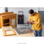 инструменти бг BLACK+DECKER Комбиниран комплект 20v матрична акумулаторна бормашина с 2 инструмента V8R6ZD523 - Image 4