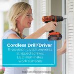 инструменти бг BLACK+DECKER Комбиниран комплект електроинструменти 20v Макс. Комплект безжични електроинструменти с 4 инструмента с 2 батерии и зарядно устройство V8R6ZD544 - Image 6