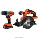 инструменти бг BLACK+DECKER Комбиниран комплект безжична бормашина/винтоверт за 20v max powerconnect циркулярен трион V8R6ZD539 - Image 9