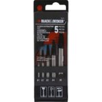 инструменти бг BLACK+DECKER комплект винтови екстрактори 5 бр V8R6ZD759 - Image 3