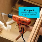 инструменти бг BLACK+DECKER комплект електрическа бормашина 3/8 инча 6,0 ампера с кабел V8R6ZD570 - Image 8