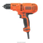 инструменти бг BLACK+DECKER комплект електрическа бормашина 3/8 инча 6,0 ампера с кабел V8R6ZD570 - Image 9