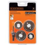инструменти бг BLACK+DECKER комплект триони за дупки асорти от 5 бр V8R6ZD667 - Image 3