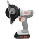 инструменти бг BLACK+DECKER матричен трион, приставка за многофункционален инструмент с кутия за съхранение V8R6ZD663 - Image 7