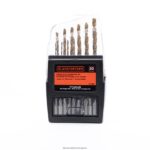 инструменти бг BLACK+DECKER Метален комплект за пробиване и забиване от 30 части V8R6ZD596