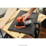 инструменти бг BLACK+DECKER мишка 1,2 ампера електрическа шлайфмашина за детайли V8R6ZD620