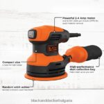 инструменти бг BLACK+DECKER орбитална шлифовъчна машина 5-инчов 2,4-ампера V8R6ZD618 - Image 3