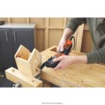инструменти бг BLACK+DECKER осцилиращ многофункционален инструмент с променлива скорост 2,5 ампера V8R6ZD677 - Image 3
