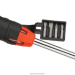 инструменти бг BLACK+DECKER отвертка с тресчотка 10 бита V8R6ZD604 - Image 7