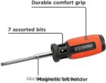 инструменти бг BLACK+DECKER отвертка push and pick 7 bit V8R6ZD605 - Image 2