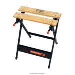 инструменти бг BLACK+DECKER преносима работна маса workmate с капацитет 350 паунда V8R6ZD685 - Image 2