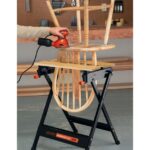 инструменти бг BLACK+DECKER преносима работна маса workmate с капацитет 350 паунда V8R6ZD685 - Image 3