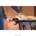инструменти бг BLACK+DECKER преносима работна маса workmate с капацитет от 425 до 550 паунда V8R6ZD689 - Image 7