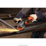 инструменти бг BLACK+DECKER ъглошлайф инструмент 4-1/2-инча 6 ампера V8R6ZD615