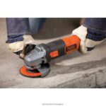 инструменти бг BLACK+DECKER ъглошлайф инструмент 4-1/2-инча 6 ампера V8R6ZD615 - Image 3