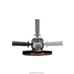 инструменти бг BLACK+DECKER ъглошлайф инструмент 4-1/2-инча 6 ампера V8R6ZD615 - Image 5