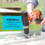 инструменти бг BLACK+DECKER gopak 12v max акумулаторна бормашина комбиниран комплект с 4 инструмента V8R6ZD586 - Image 12