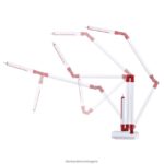 инструменти бг BLACK+DECKER LED настолна лампа с ултра обхват бяло/червено V8R6ZD695 - Image 3
