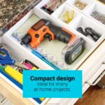 инструменти бг BLACK+DECKER lightdriver 4v max акумулаторна отвертка с пакет за съхранение V8R6ZD588 - Image 13
