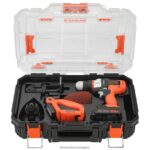 инструменти бг BLACK+DECKER matrix 20v макс безжичен комбиниран комплект с 4 инструмента с място за съхранение V8R6ZD526 - Image 2