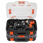 инструменти бг BLACK+DECKER matrix 20v max комплект електрически инструменти включва акумулаторна бормашина 12 приставки и куфар за съхранение V8R6ZD530 - Image 2