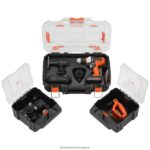 инструменти бг BLACK+DECKER matrix 20v max комплект електрически инструменти включва акумулаторна бормашина 8 приставки и куфар за съхранение V8R6ZD529 - Image 2