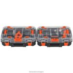 инструменти бг BLACK+DECKER matrix 20v max комплект електрически инструменти включва акумулаторна бормашина 12 приставки и куфар за съхранение V8R6ZD530 - Image 5