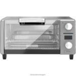 кухня бг BLACK+DECKER crisp'n bake air fry дигитална фурна за тостер с 4 филийки V8R6ZD381 - Image 2