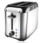 кухня бг BLACK+DECKER бърз тост Тостер за 2 филии неръждаема стомана V8R6ZD349 - Image 2