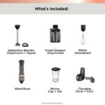 кухня бг BLACK+DECKER кухненска пръчка 3 комплект без съхранение сив V8R6ZD261 - Image 6
