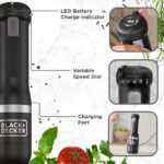 кухня бг BLACK+DECKER кухненска пръчка 4 комплект черен V8R6ZD263 - Image 12
